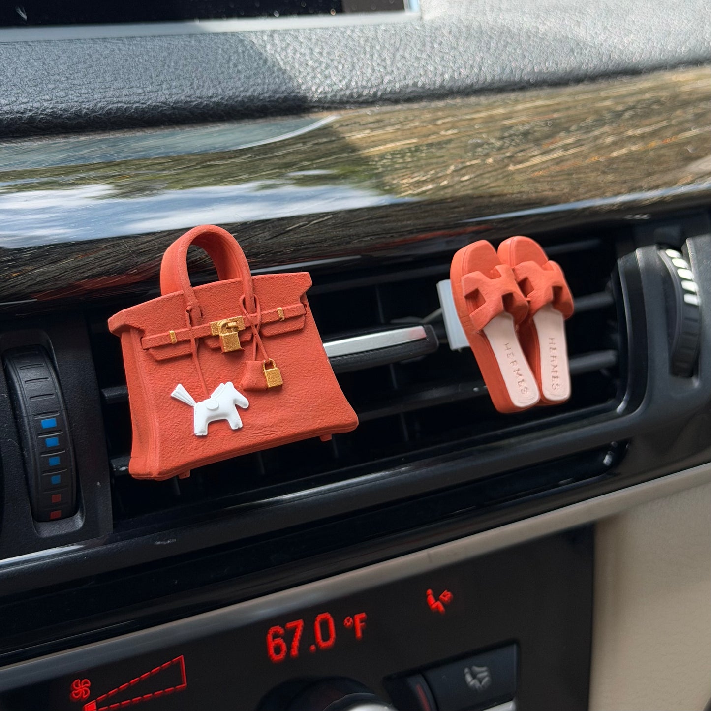 Luxe Car Accessory Set, brown