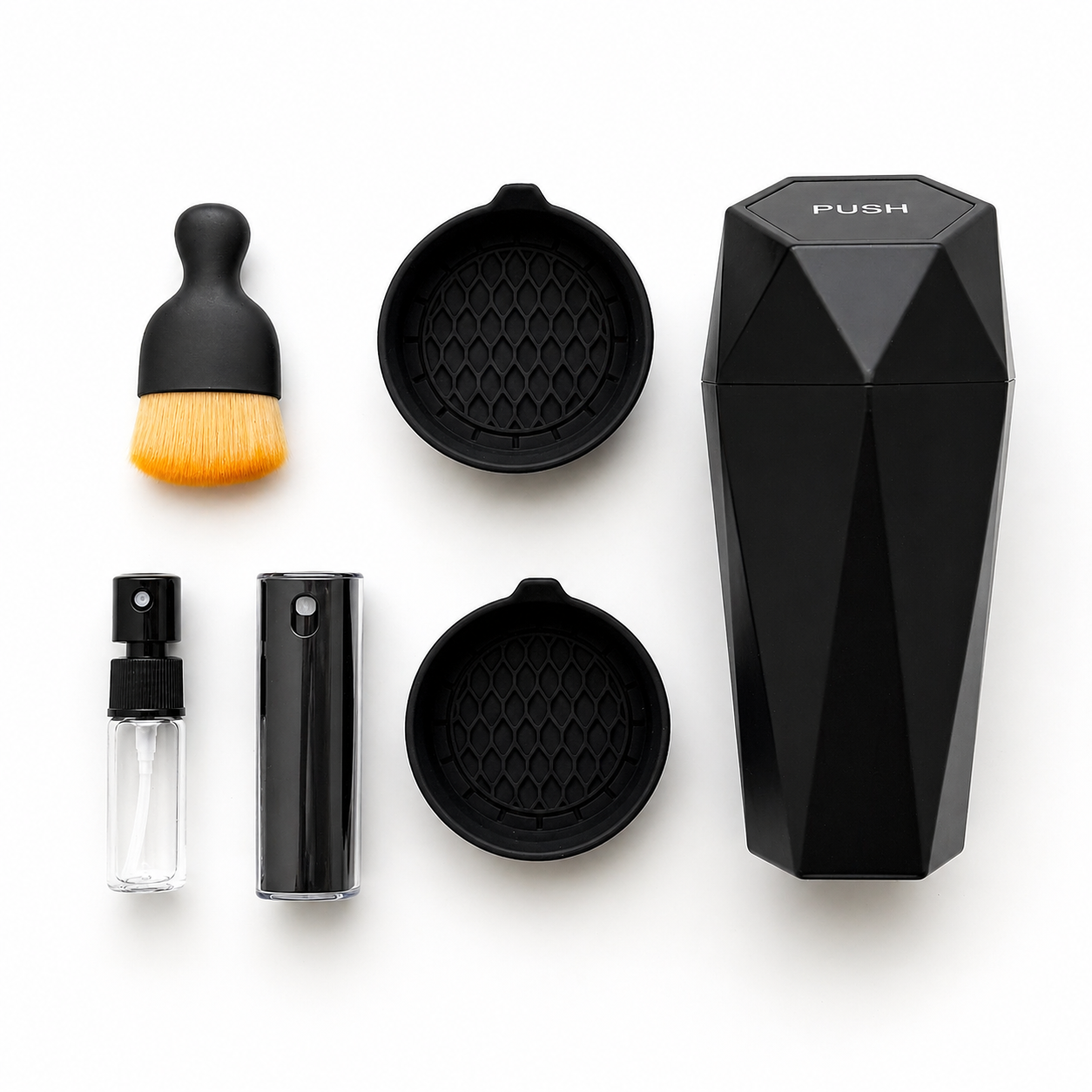 Car Cleaning Essentials Kit – Black