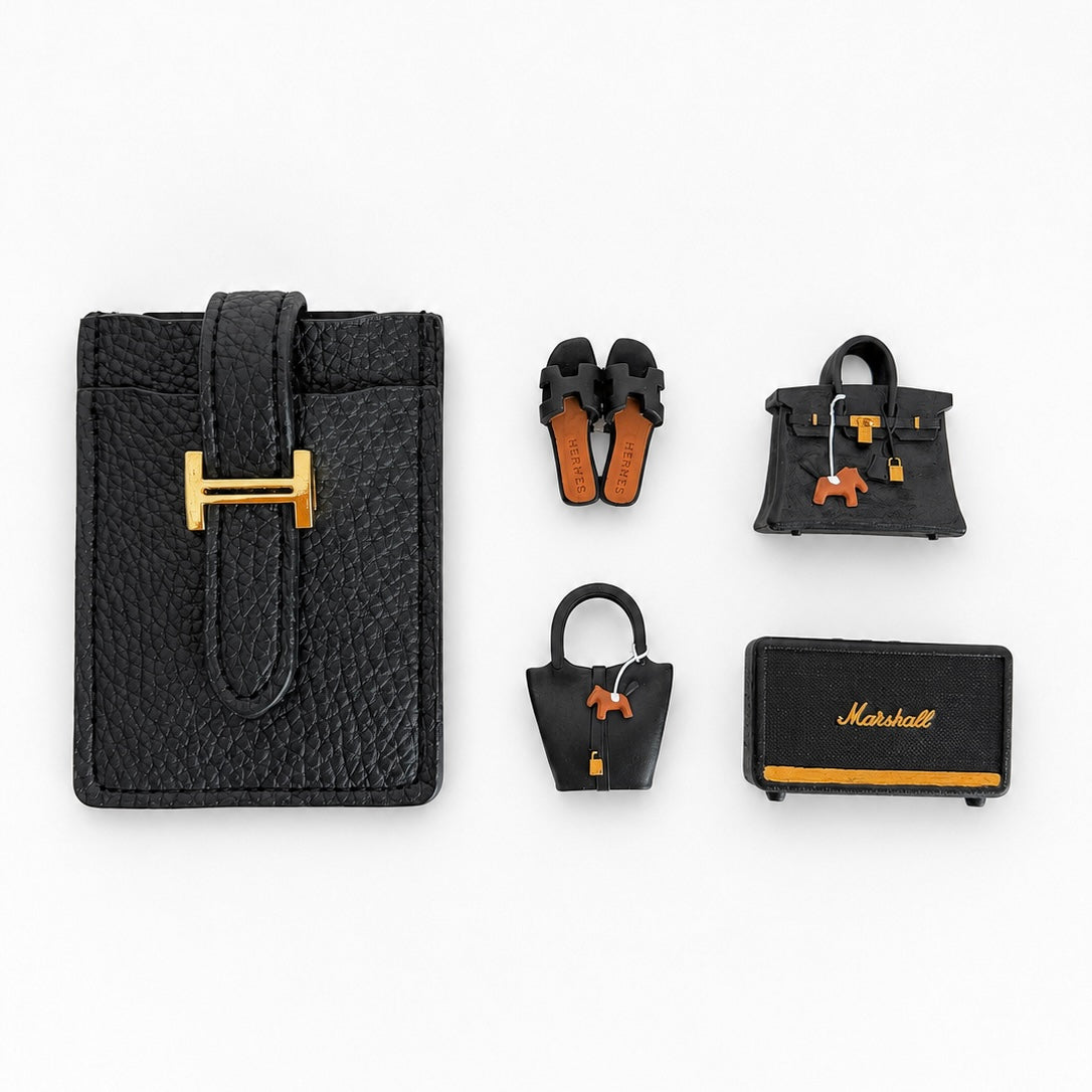 Luxe Car Accessory Set, black
