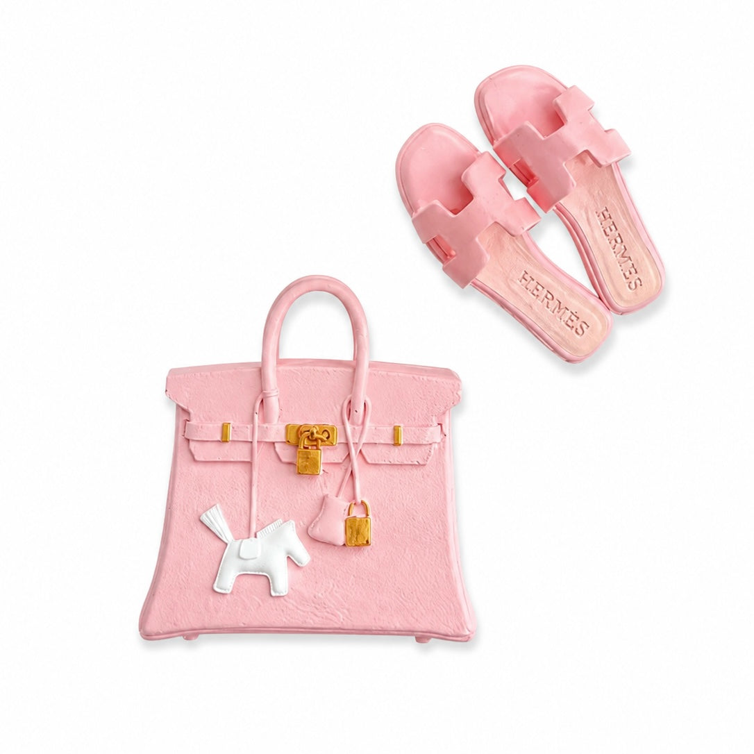 Luxe Car Accessory Set , Pink
