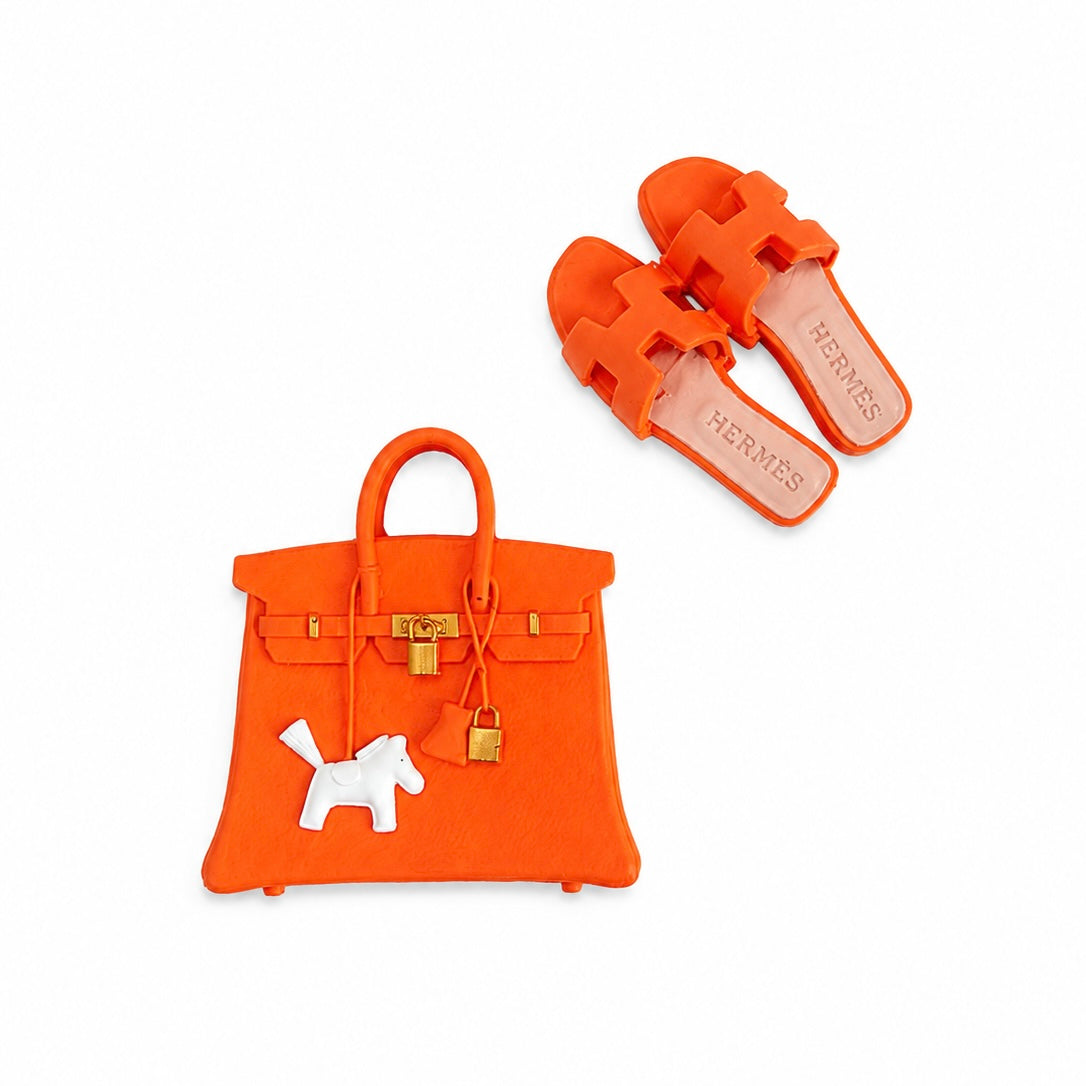 Luxe Car Accessory Set, Orange