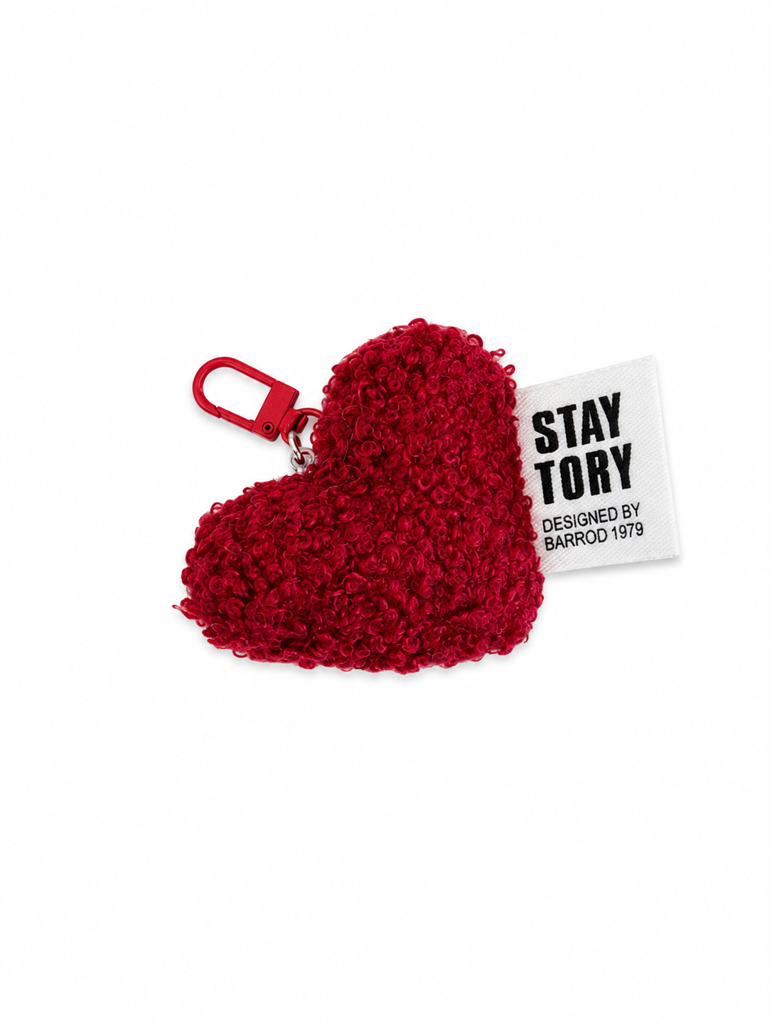 Cozy Red Heart Car Accessory Set – 8 Piece