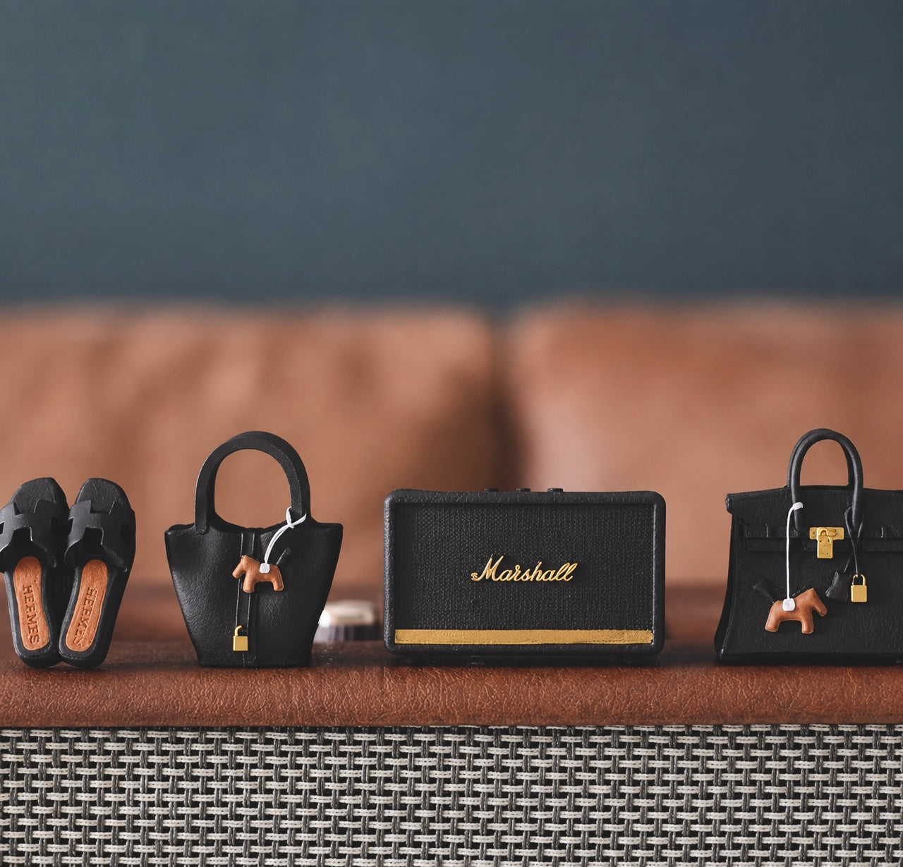 Luxe Car Accessory Set, black