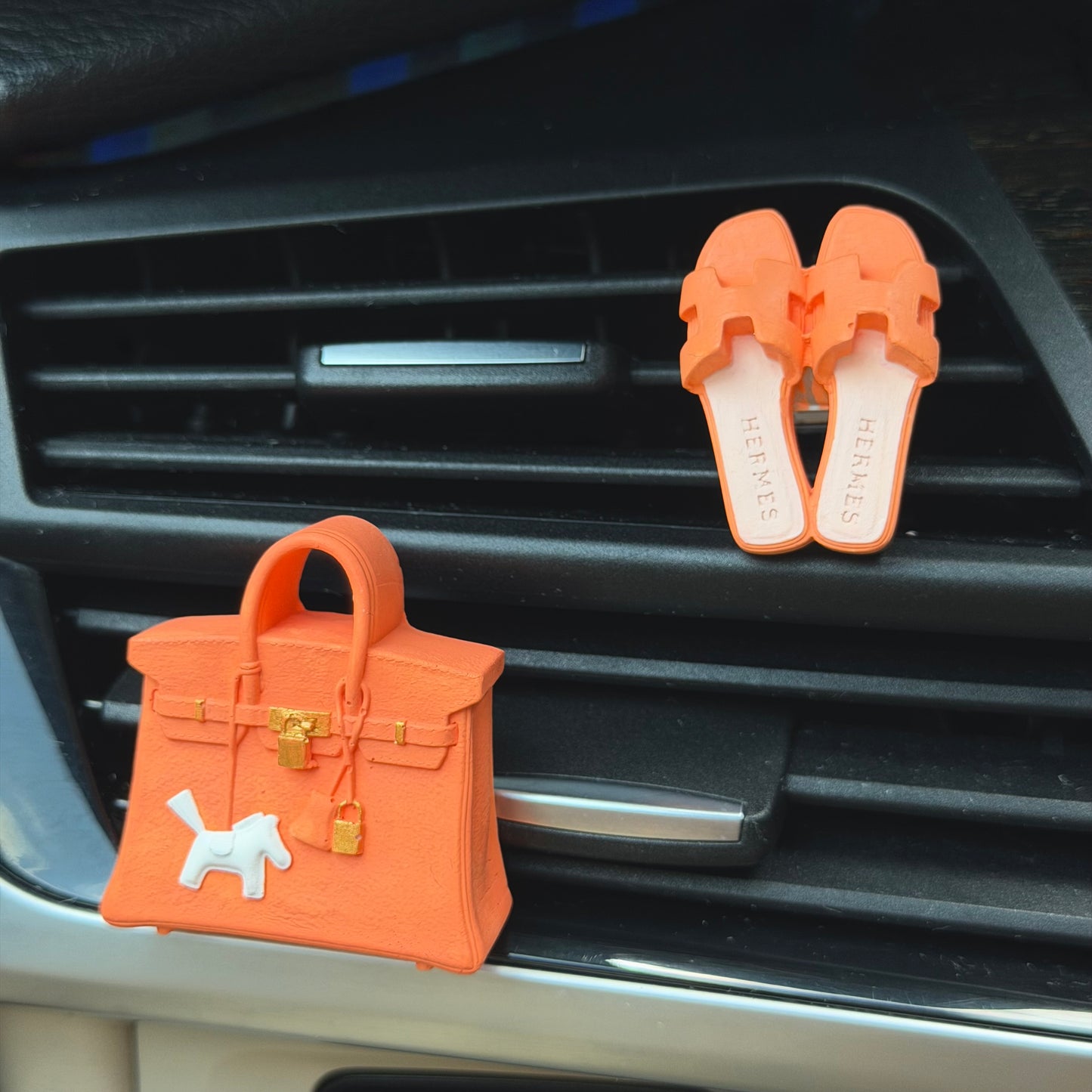Luxe Car Accessory Set, Orange