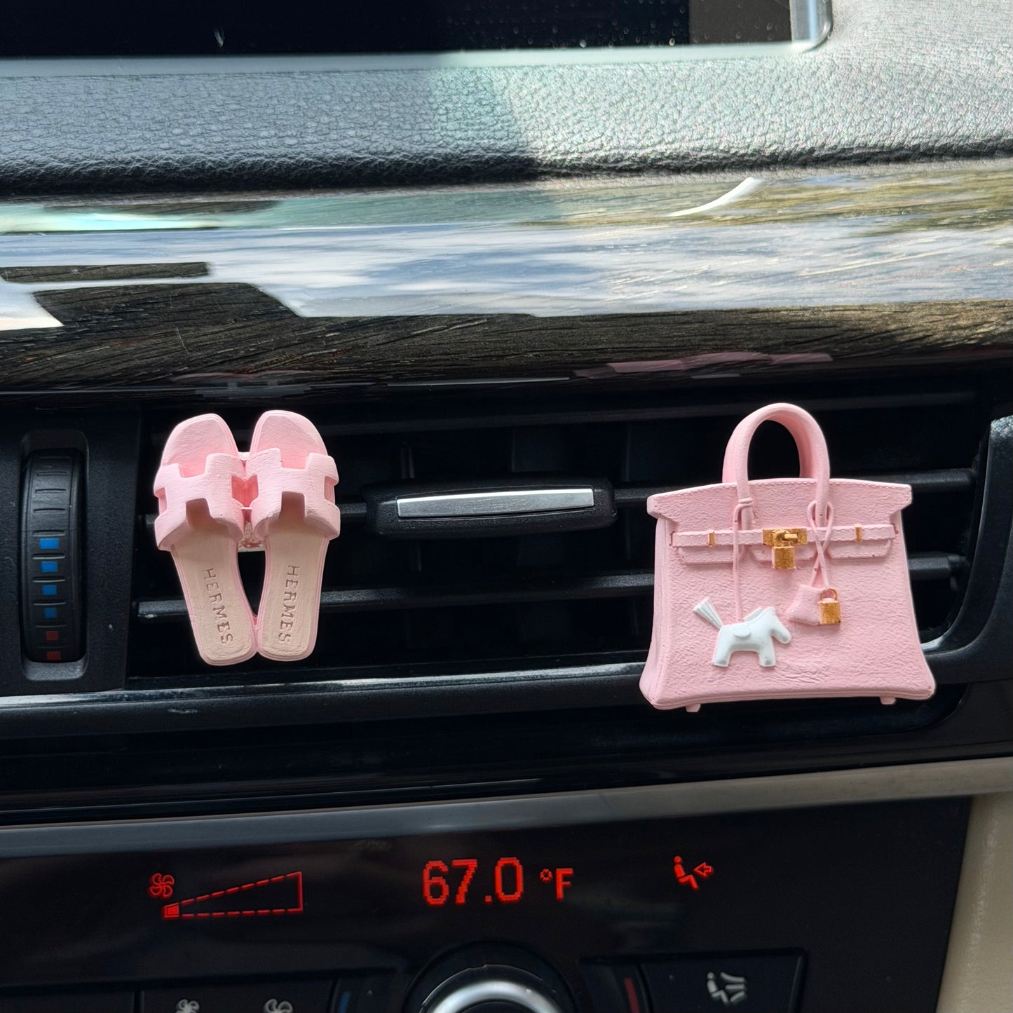 Luxe Car Accessory Set , Pink